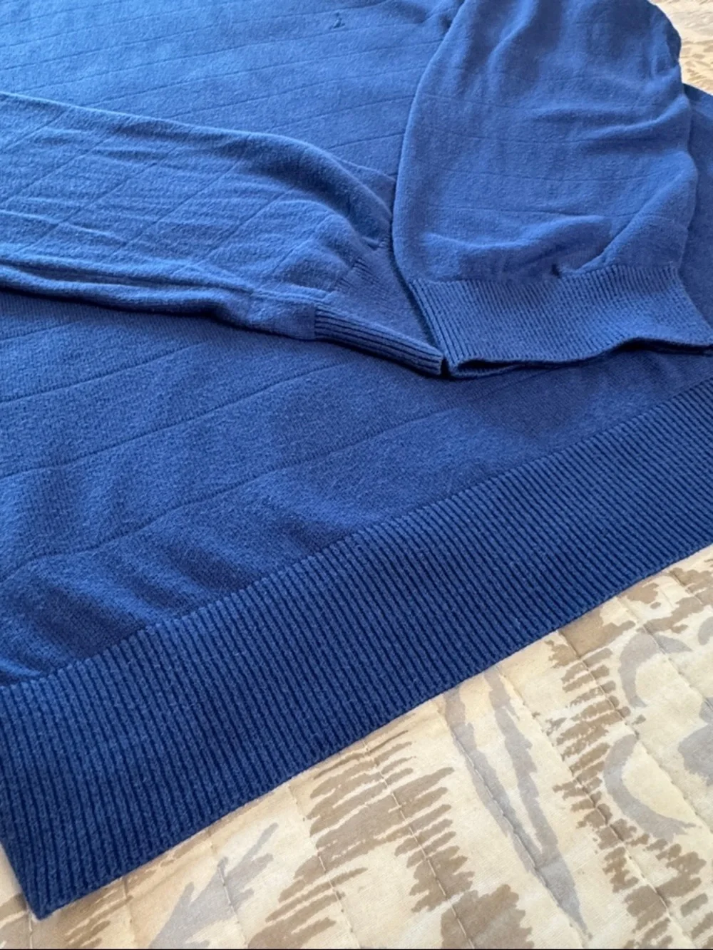 Nautica Men's Crewneck Sweater in Royal Blue